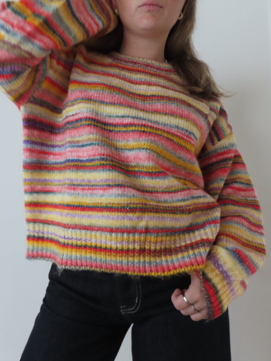 Good News Striped Sweater