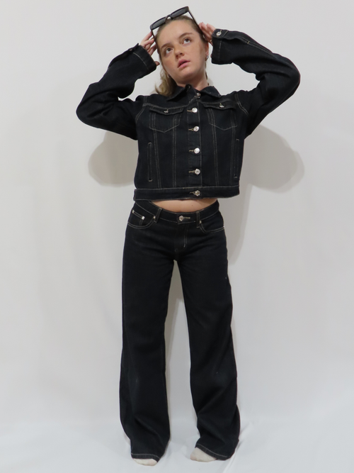 After Dark Wide-Leg Jeans