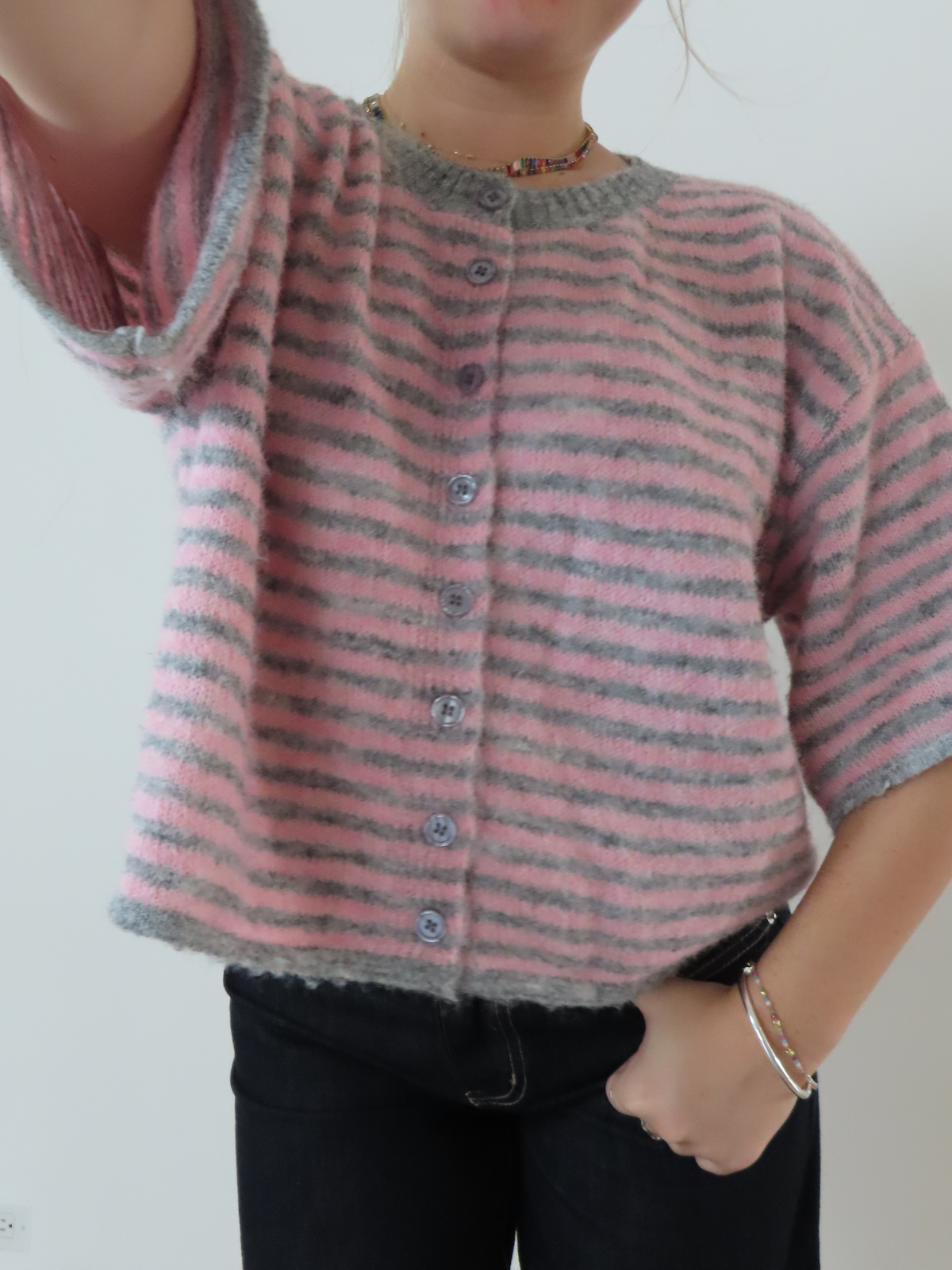 Coffee Run Knit Cardigan